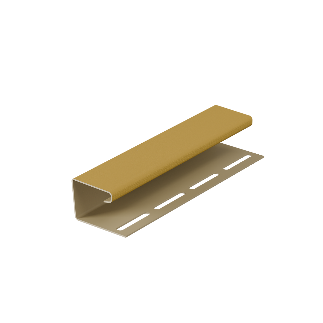 j-профиль 16 мм, карамель