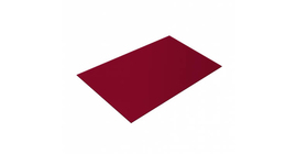 Плоский лист 0,4 PE с пленкой RAL 3003 рубиново-красный