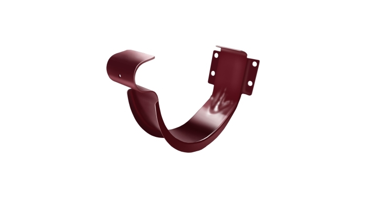 Крюк короткий Grand Line 125 мм PU RAL 3005 красное вино