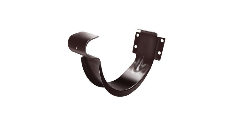 Крюк короткий Grand Line 125 мм PU RAL 8017 шоколад