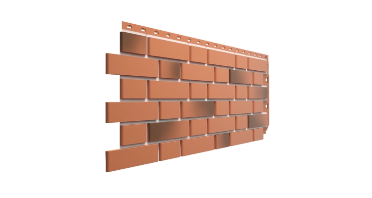 Фасадная панель Flemish, Красный жженый