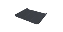 Кликфальц Pro Line Grand Line 0,5 PurPro Matt 275 с пленкой на замках RAL 7024 мокрый асфальт