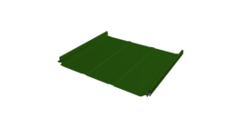 Кликфальц Pro Line Grand Line 0,45 PE с пленкой на замках RAL 6002 лиственно-зеленый