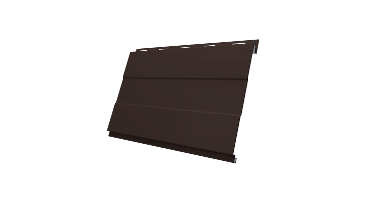 Вертикаль 0,2 prof 0.5 Satin с пленкой RR 32 темно-коричневый