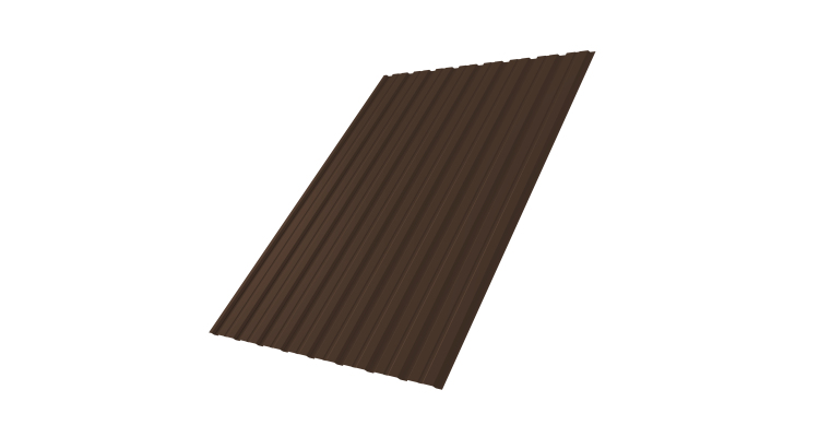 Профнастил С10В 0.45 Drap ST RAL 8017 шоколад