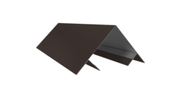 Планка угла внешнего составная верхняя 0,45 Drap TX RR 32 темно-коричневый (3м)