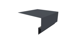 Планка околооконная сложная Экобрус Grand Line 200х75х25 0,5 Drap RAL 7024 мокрый асфальт (3м)