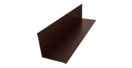 Угол внутренний 110х110 0,45 Drap TR RAL 8017 шоколад (2м)