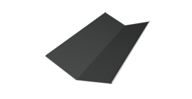 Планка ендовы нижней 300х300 0,45 Drap TX RAL 7016 антрацитово-серый (3м)