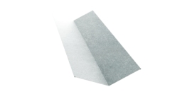 Планка ендовы верхней 145х145 0,45 Zn (3м)