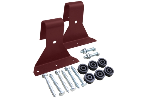 Кронштейн кровельный для лестницы Grand Line RAL 3011 (комплект)