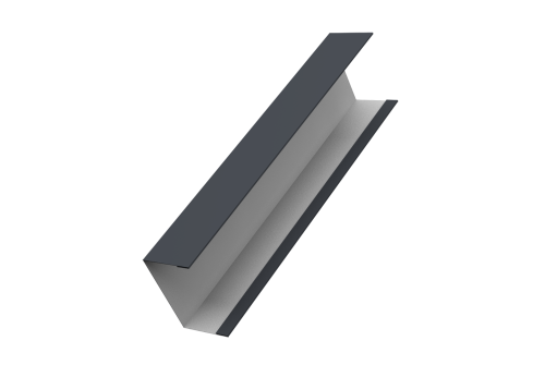 Крышка жалюзи Milan, Tokyo для калиток, ворот 0,5 Drap RAL 7024 мокрый асфальт (2м)