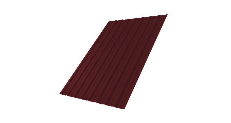 Профнастил С10A 0,45 Drap RAL 3005 красное вино